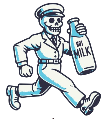 Daily Kream Milkman's logo